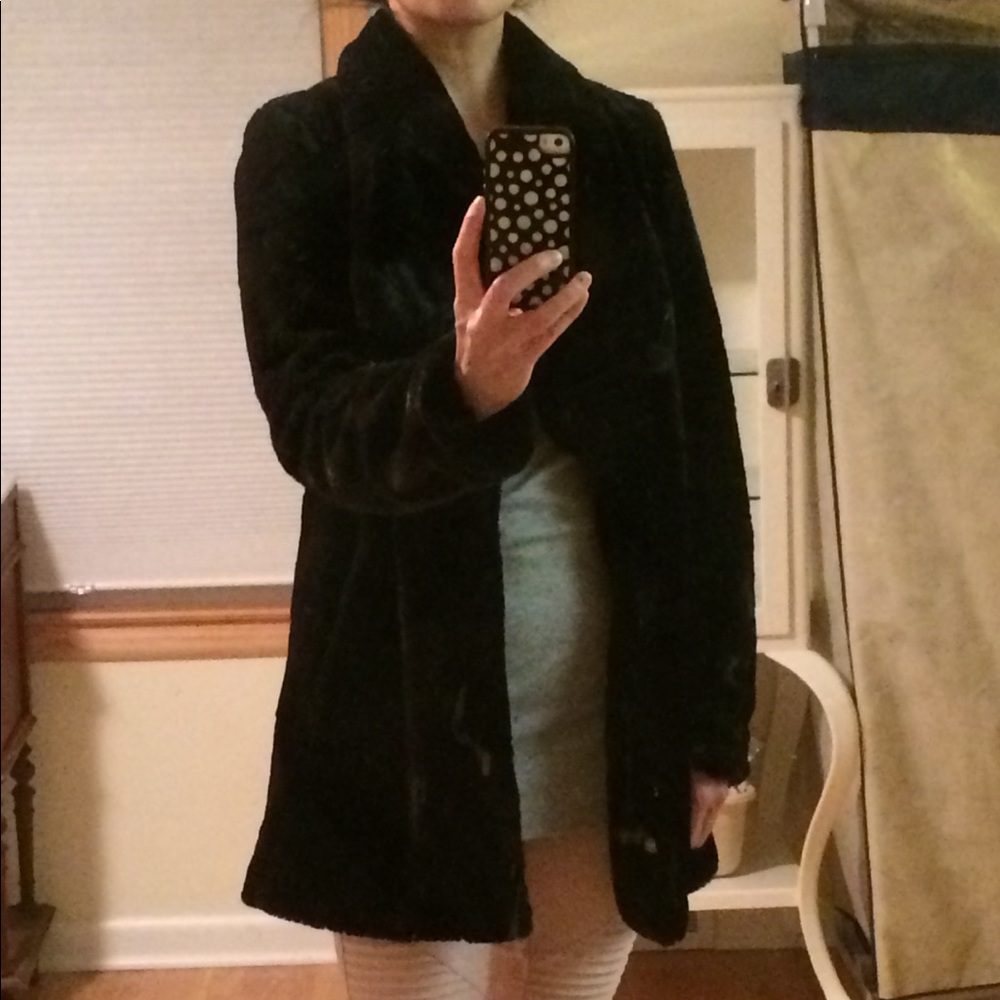 Fabulous glam plush coat